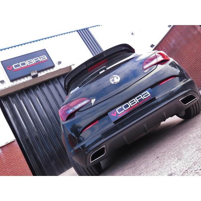 Vauxhall Astra J VXR (12-19) Turbo Back Performance Exhaust - Wayside Performance 