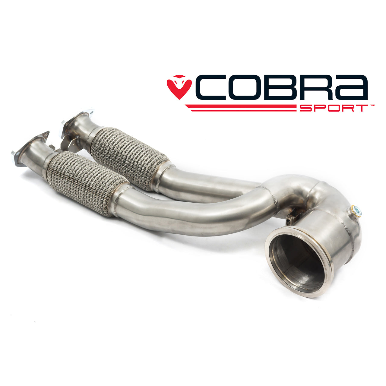 Cobra Sport Audi RS3 (8V) Primary De-Cat Downpipe - Wayside Performance 