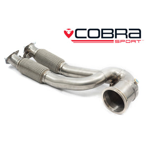Cobra Sport Audi RS3 (8V) Primary De-Cat Downpipe - Wayside Performance 