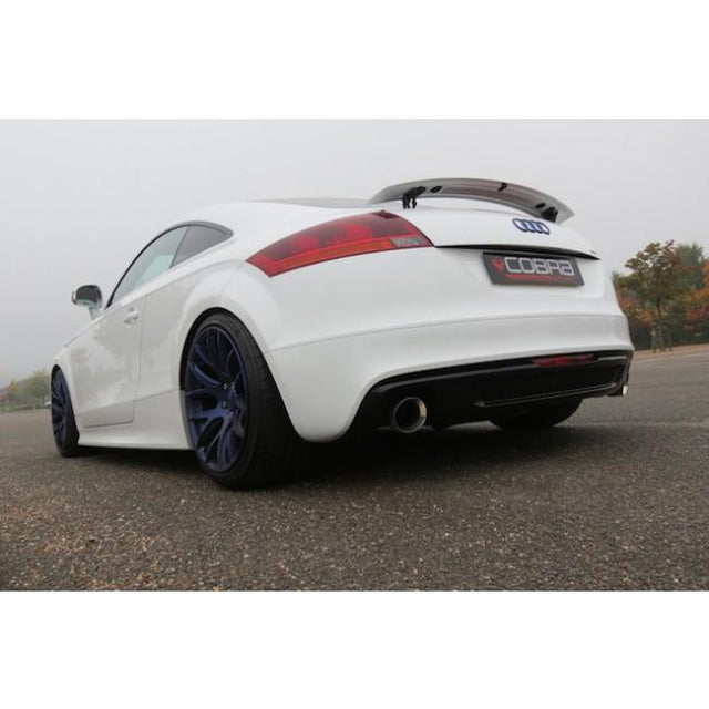 Cobra Sport Audi TT (Mk2) 1.8/2.0 TFSI (2WD) 2011-14 Dual Exit Turbo Back Performance Exhaust - Wayside Performance 