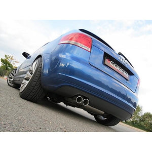 Cobra Sport Audi A3 (8P) 2.0 TDI 140PS (2WD) (3 Door) Twin Tip Cat Back Performance Exhaust - Wayside Performance 