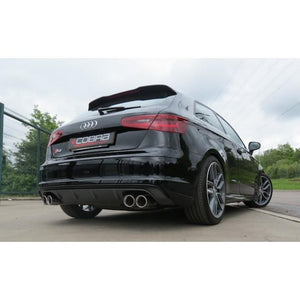 Cobra Sport Audi S3 (8V) 3 Door (Non-Valved) (13-18) Cat Back Performance Exhaust - Wayside Performance 