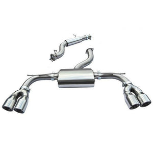 Cobra Sport Audi S3 (8V) Saloon (Non-Valved) (13-18) Cat Back Performance Exhaust - Wayside Performance 