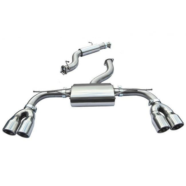Cobra Sport Audi S3 (8V) Saloon (Non-Valved) (13-18) Cat Back Performance Exhaust - Wayside Performance 