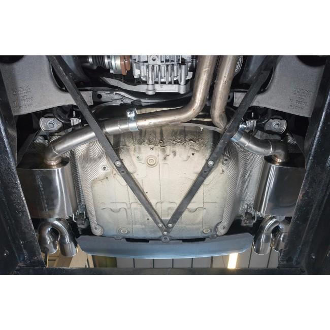 Cobra Sport Audi S5 3.0 TFSI (B8/8.5) Coupe & Cabriolet Rear Box Section Performance Exhaust - Wayside Performance 