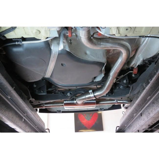 Cobra Sport Audi TT (Mk2) 1.8/2.0 TFSI (2WD) 2011-14 Dual Exit Turbo Back Performance Exhaust - Wayside Performance 