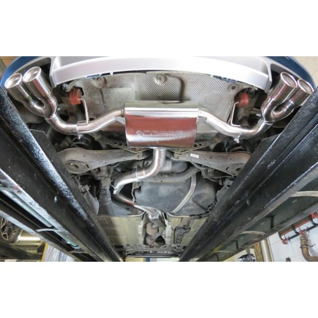 Cobra Sport Audi TT (Mk2) 1.8/2.0 TFSI (2WD) (2007-11) Cat Back Performance Exhaust - Wayside Performance 