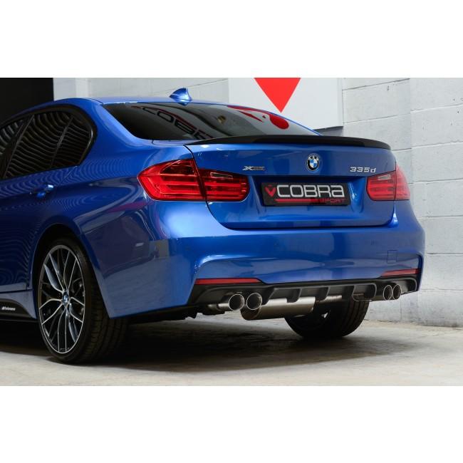 Cobra Sport BMW 335D (F30/F31) Quad Exit M3 Style Exhaust Conversion - Wayside Performance 