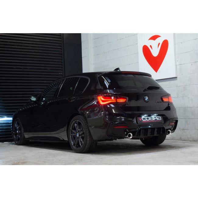 Cobra Sport BMW 335i Exhaust Tailpipes - Larger 3.5" M Performance Tips - Replacement Slip-on OE Style - Wayside Performance 