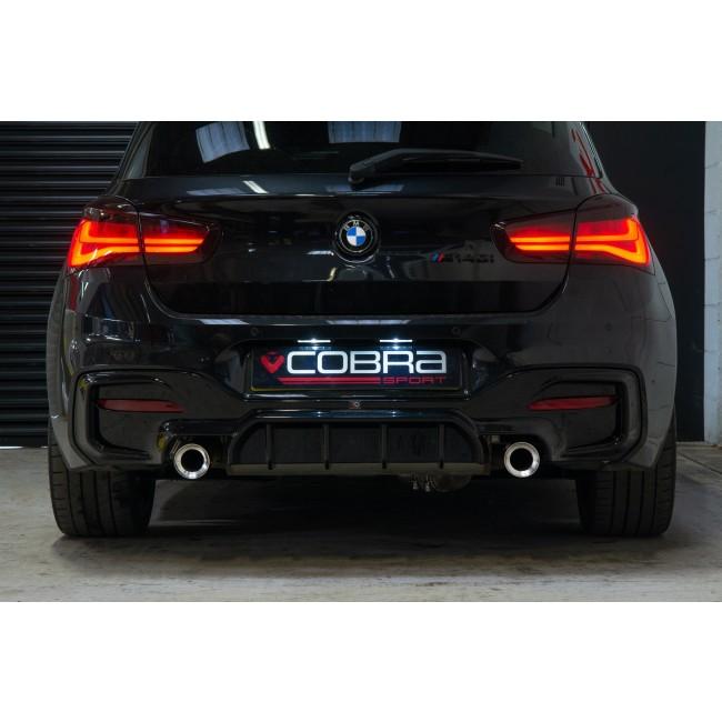 Cobra Sport BMW 335i Exhaust Tailpipes - Larger 3.5" M Performance Tips - Replacement Slip-on OE Style - Wayside Performance 