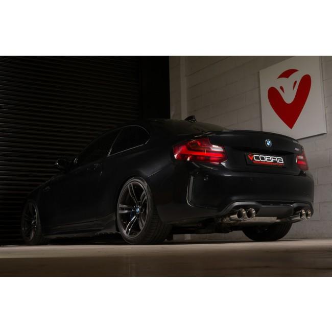 Cobra Sport BMW M2 (F87) Coupe 3" Valved Cat Back Performance Exhaust - Wayside Performance 