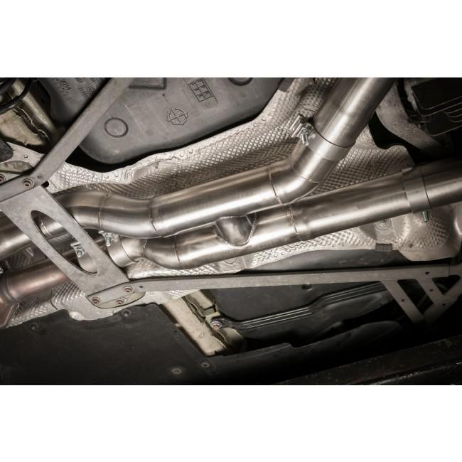 Cobra Sport BMW M3 (F80) 3" Valved Secondary Cat Back Performance Exhaust - Wayside Performance 