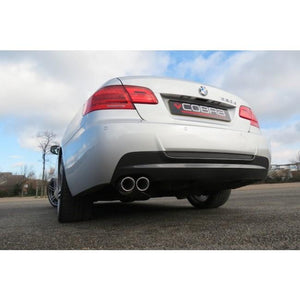 Cobra Sport BMW 318D/320D (E92) Coupe Twin Tip Rear Box Performance Exhaust - Wayside Performance 
