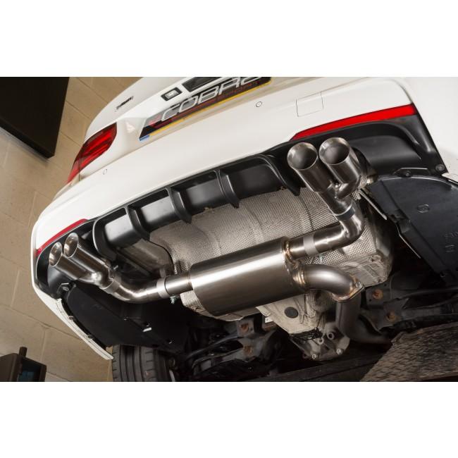 Cobra Sport BMW 335D (F30/F31) Quad Exit M3 Style Exhaust Conversion - Wayside Performance 