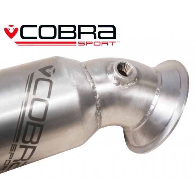 Cobra Sport BMW M235i (F22) Front Downpipe Sports Cat / De-Cat Performance Exhaust - Wayside Performance 