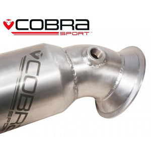 Cobra Sport BMW M2 (F87) Front Downpipe Sports Cat / De-Cat Performance Exhaust - Wayside Performance 