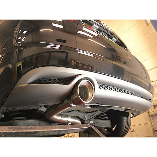 Cobra Sport Audi A3 (8P) 2.0 TDI 2WD (2008-12) (5 Door) Single Tip Cat Back Performance Exhaust - Wayside Performance 