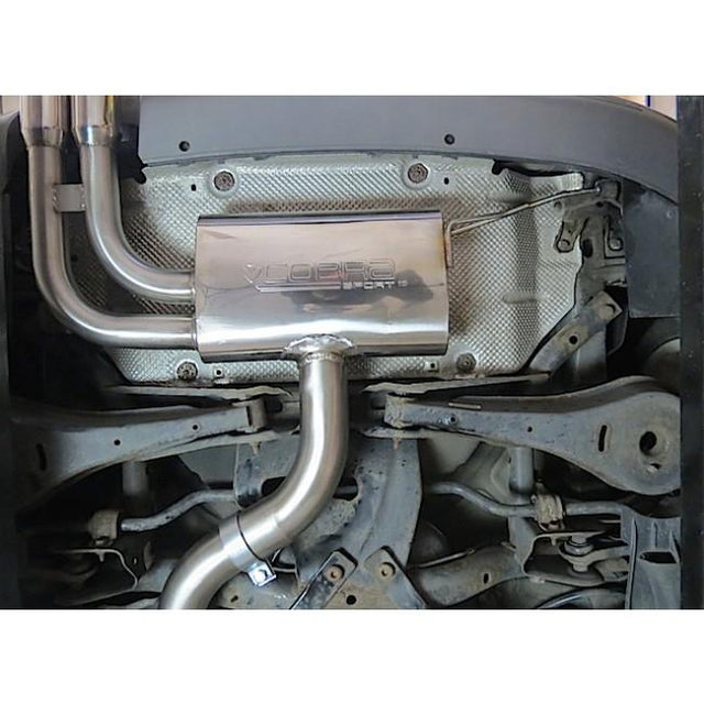 Cobra Sport Audi A3 (8P) 2.0 TFSI 2WD (3 Door) Turbo Back Performance Exhaust - Wayside Performance 