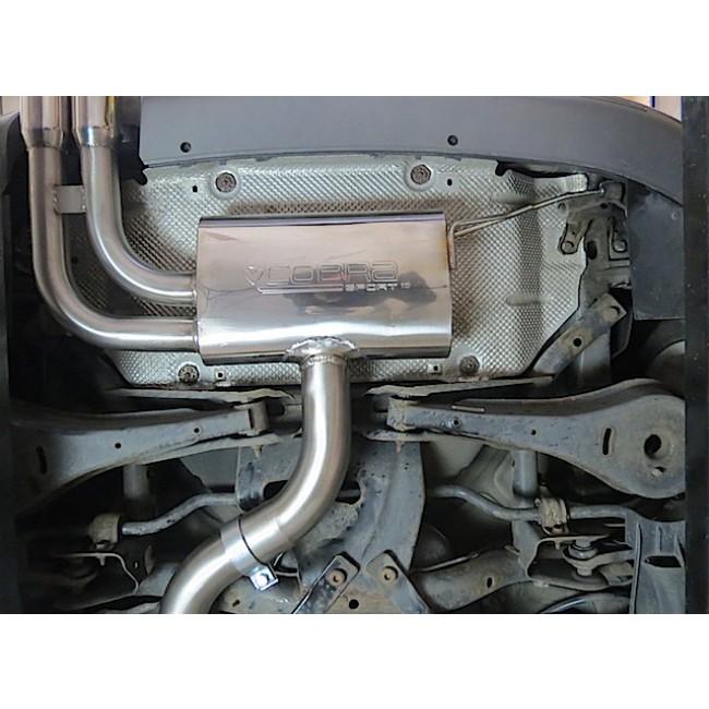 Cobra Sport Audi A3 (8P) 2.0 TFSI 2WD (3 Door) Turbo Back Performance Exhaust - Wayside Performance 