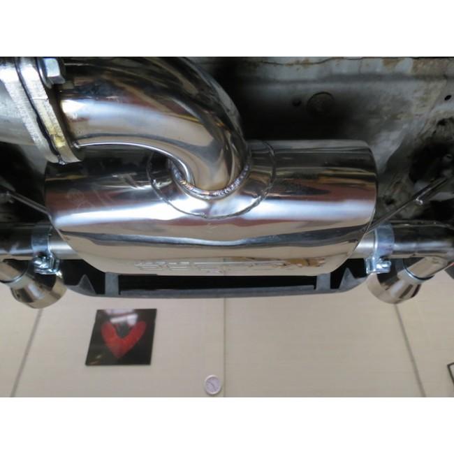 Cobra Sport Mitsubishi Evolution X (10) Cat Back Performance Exhaust - Wayside Performance 
