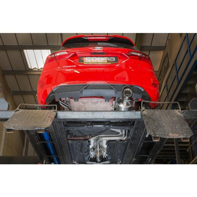 Cobra Sport Ford Fiesta (Mk8) 1L EcoBoost Titanium Cat Back Performance Exhaust - Wayside Performance 