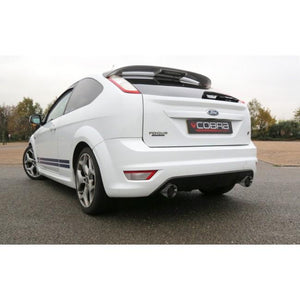 Cobra Sport Ford Focus ST 225 (Mk2) Venom Box Delete Cat Back Race Tube Performance Exhaust - Wayside Performance 