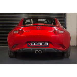 Cobra Sport Mazda MX-5 (ND) Mk4 Centre Exit Cat Back Performance Exhaust - Wayside Performance 