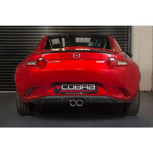 Cobra Sport Mazda MX-5 (ND) Mk4 Centre Exit Cat Back Performance Exhaust - Wayside Performance 