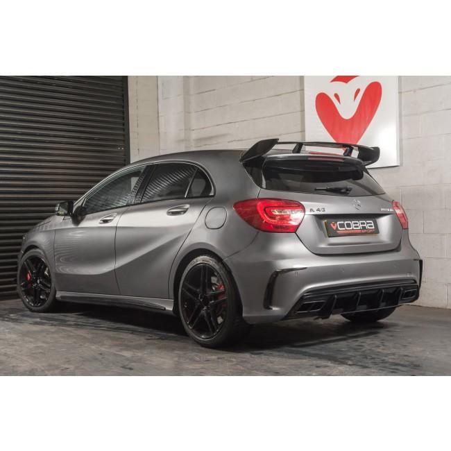Cobra Sport Mercedes-AMG CLA 45 Front Downpipe Sports Cat /  De-Cat Performance Exhaust - Wayside Performance 