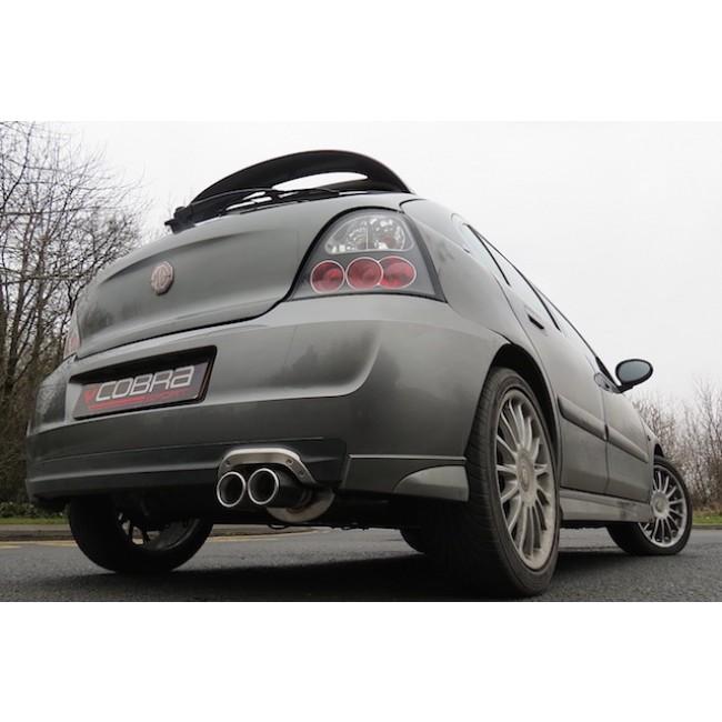 Cobra Sport MG ZR 1.4 & 1.8 (105/120/160) Rear Box Performance Exhaust - Wayside Performance 