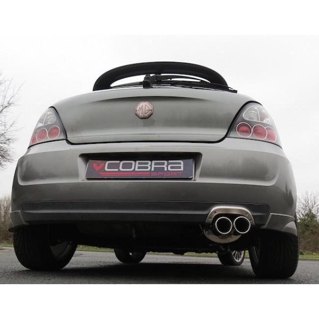 Cobra Sport MG ZR 1.4 & 1.8 (105/120/160) Cat Back Performance Exhaust - Wayside Performance 