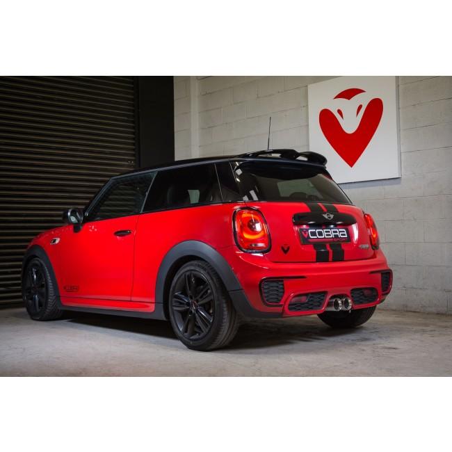 Cobra Sport Mini (Mk3) Cooper S / JCW (F56) 3" Cat Back Performance Exhaust - Wayside Performance 