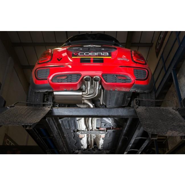 Cobra Sport Mini (Mk3) Cooper S / JCW (F56) 3" Cat Back Performance Exhaust - Wayside Performance 