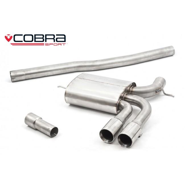 Mini (Mk3) JCW (F56 LCI 2) Facelift 3" Race GPF Back Performance Exhaust - Wayside Performance 