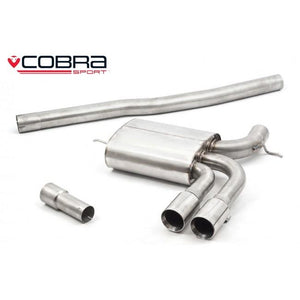 Mini (Mk3) JCW (F56 LCI 2) Facelift 3" Race GPF Back Performance Exhaust - Wayside Performance 