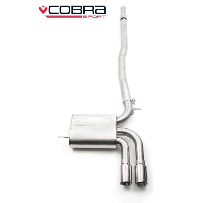 Mini (Mk3) JCW (F56 LCI 2) Facelift 3" Race GPF Back Performance Exhaust - Wayside Performance 