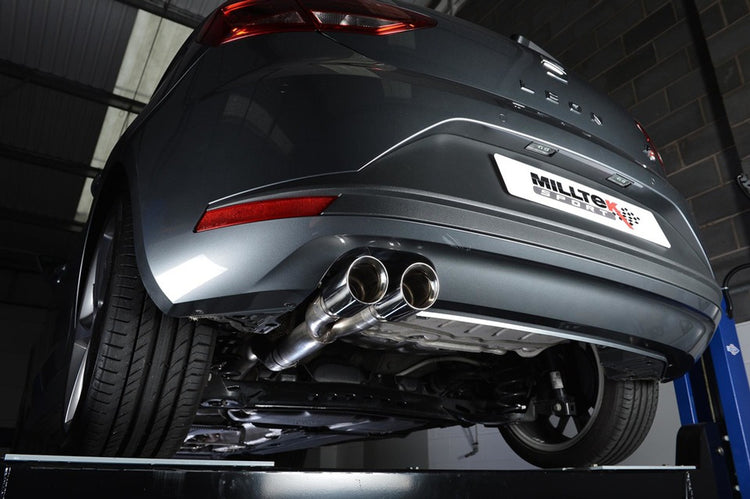 Milltek Cat-Back System - Seat Leon 2.0TDI 150ps (SC and 5 Door) - Wayside Performance 