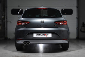 Milltek Cat-Back System - Seat Leon 2.0TDI 150ps (SC and 5 Door) - Wayside Performance 