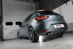 Milltek Cat-Back System - Seat Leon 2.0TDI 150ps (SC and 5 Door) - Wayside Performance 