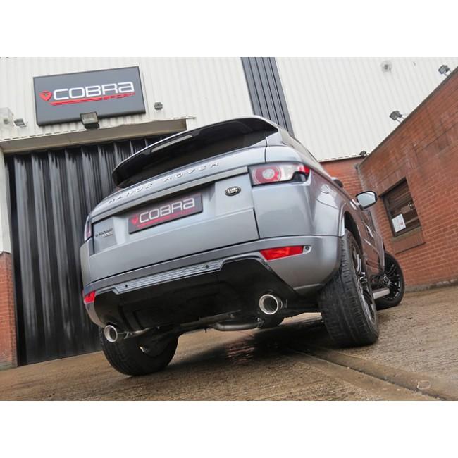 Cobra Sport Range Rover Evoque (SD4 / TD4) Rear Box Performance Exhaust - Wayside Performance 