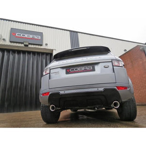Cobra Sport Range Rover Evoque (SD4 / TD4) Rear Box Performance Exhaust - Wayside Performance 