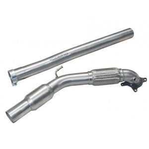 Cobra Sport Seat Leon FR Mk2 1P 2.0 T FSI (06-13) Sports Cat / De-Cat Front Downpipe Performance Exhaust - Wayside Performance 