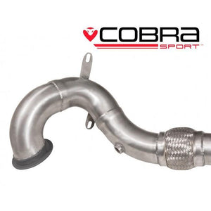 VW Golf GTI (Mk7.5) 2.0 TSI (5G) (2017-20) Sports Cat / De-Cat Front Downpipe Performance Exhaust - Wayside Performance 