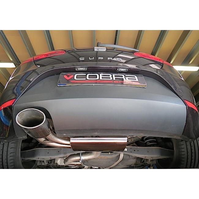 Cobra Sport Seat Leon Cupra Mk2 1P 2.0 T FSI (06-12) Cat Back Performance Exhaust - Wayside Performance 