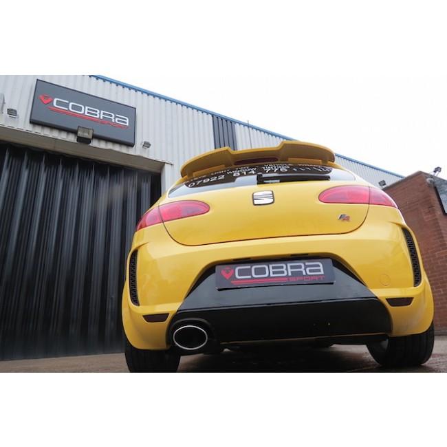 Cobra Sport Seat Leon FR Mk2 1P 2.0 T FSI (06-13) Cat Back Performance Exhaust - Wayside Performance 