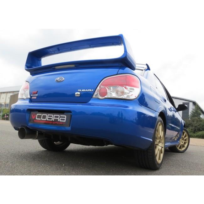 Cobra Sport Subaru Impreza WRX/STI Turbo (01-07) 3" Race Cat Back Performance Exhaust - Wayside Performance 
