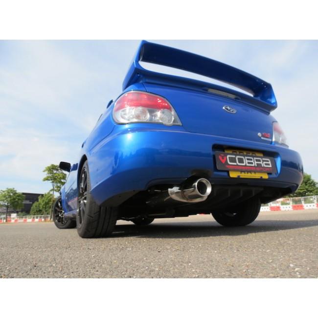 Cobra Sport Subaru Impreza Turbo (93-00) 3" Track Cat Back Performance Exhaust - Wayside Performance 