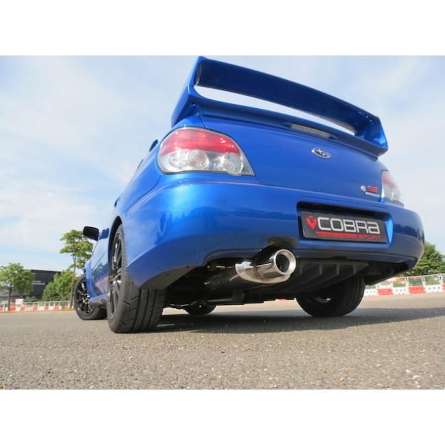 Cobra Sport Subaru Impreza WRX/STI Turbo (01-07) 3" Track Cat Back Performance Exhaust - Wayside Performance 