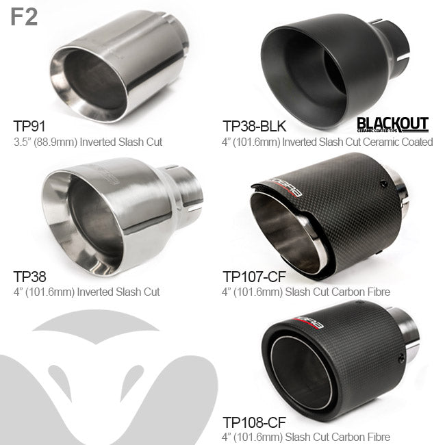 Cobra Sport Mini (Mk3) Cooper S / JCW (F56) 3" Cat Back Performance Exhaust - Wayside Performance 