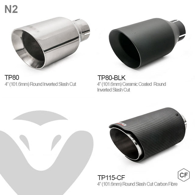 Cobra Sport Honda Civic Type R (FL5) Valved Front Flex Back Performance Exhaust - Wayside Performance 